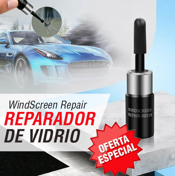 KIT REPARADOR DE VIDRIO GlassFix® Tecnología Nano